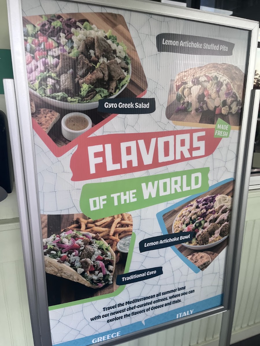 Garbanzo Mediterranean Fresh Menu - Image 5